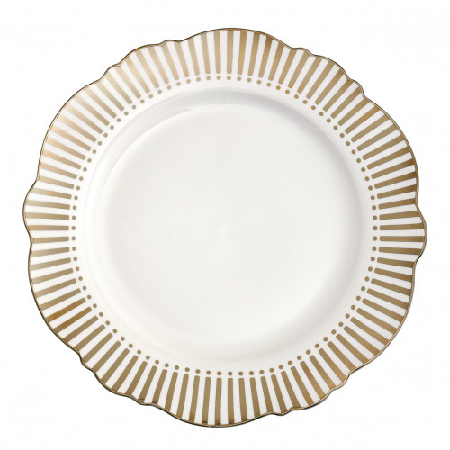 ASSIETTE PLATE MME RECAMIER - LIGNE DORES